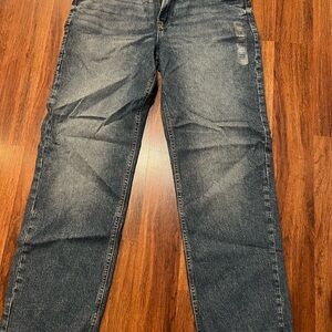 GAP Women's Straight Leg Jeans - Deep Indigo